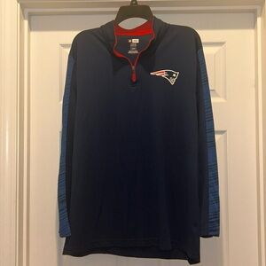 NFL team apparel Patriots long sleeve size large
